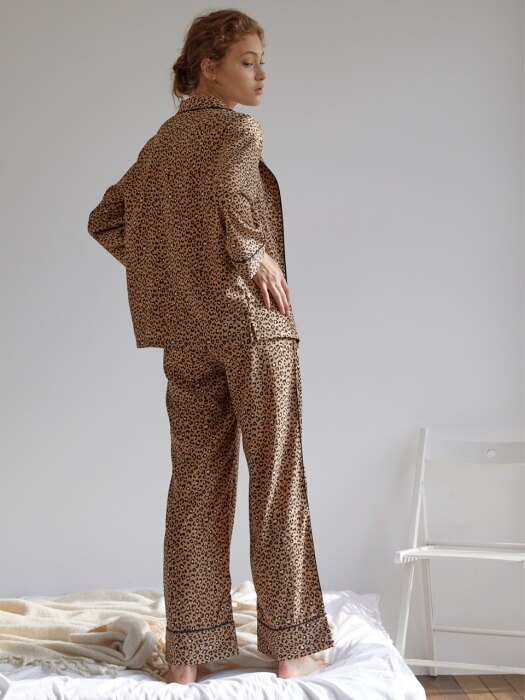 Leopard Pajama 레오파드 상하파자마