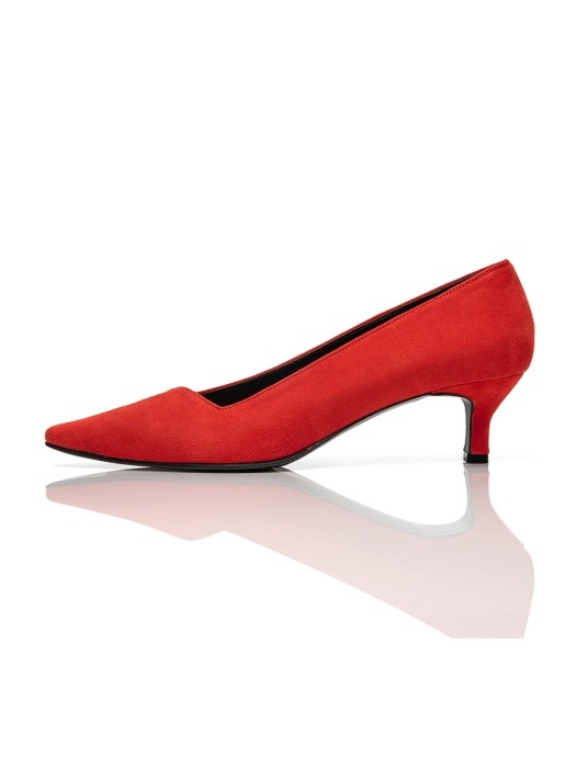 Pointed Toe Pumps -MD19SS1024 Red