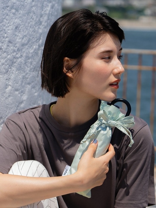 Wpc.양산 클래식 프릴 미니 암막 3단양산 801-17505-102