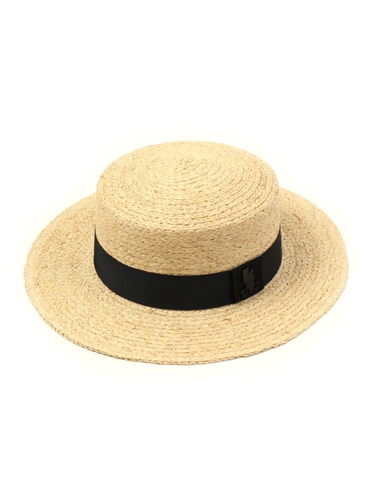 BKMT Raffia Flat Fedora 라피아햇