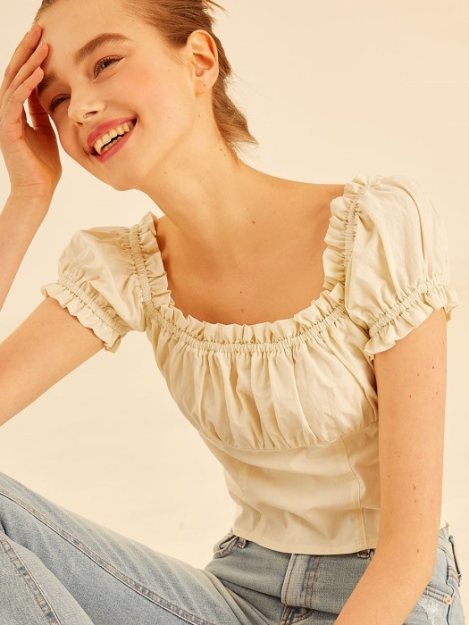 babydoll blouse[mint]