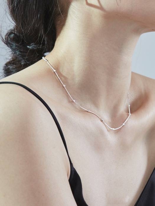 cube chain necklace