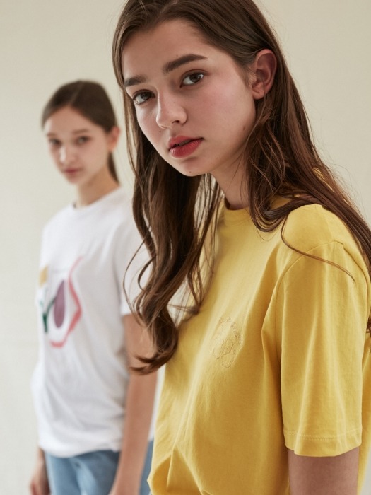 Bluv girl T-shirts_Yellow