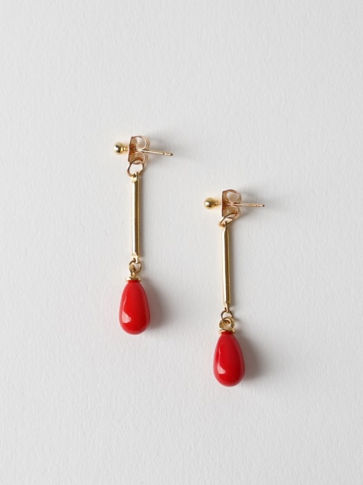 Berry ```````drop``````` Earring