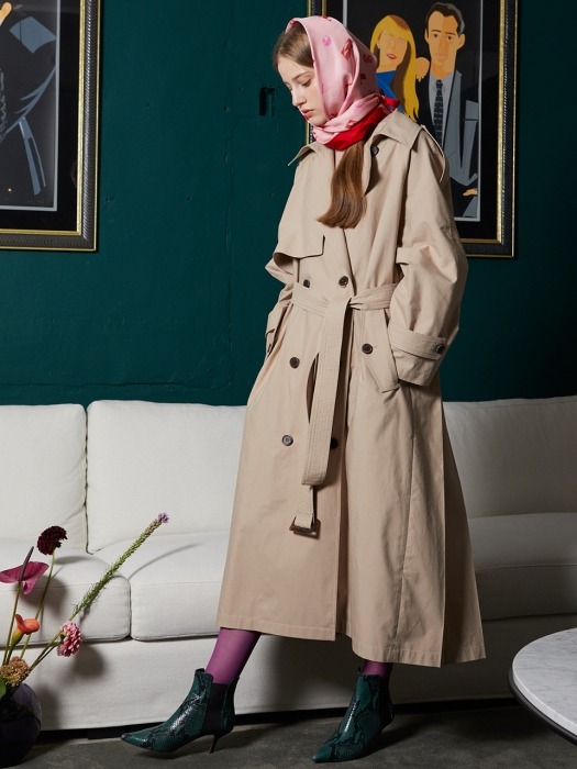 Lafete Trench Coat (Beige)