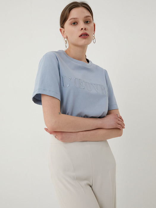 Embroidery BASIC  T-shirt SW0SE021_4color