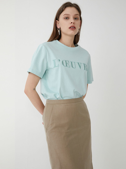 Embroidery BASIC  T-shirt SW0SE021_4color