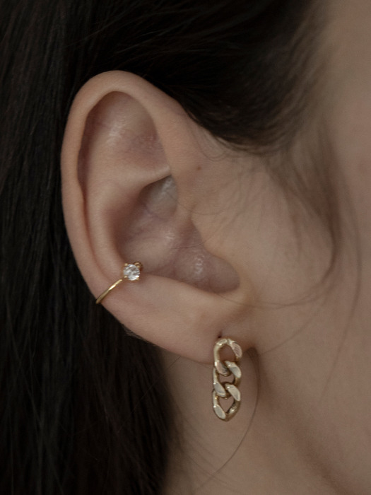 White Night Earcuff