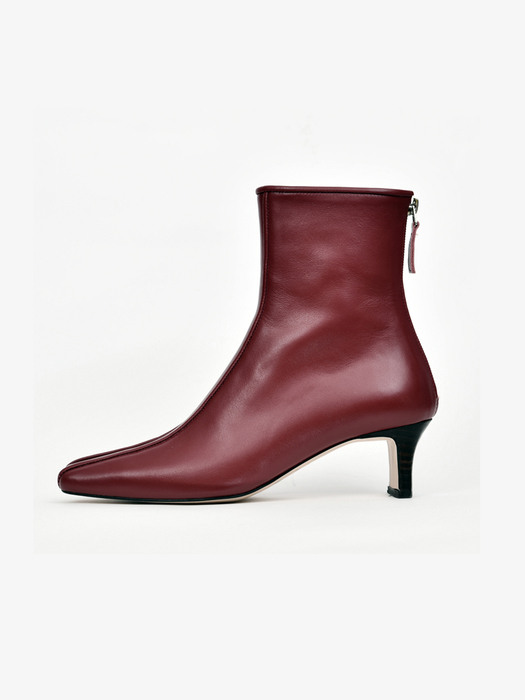 Ruby Ankle Boots Red-wine
