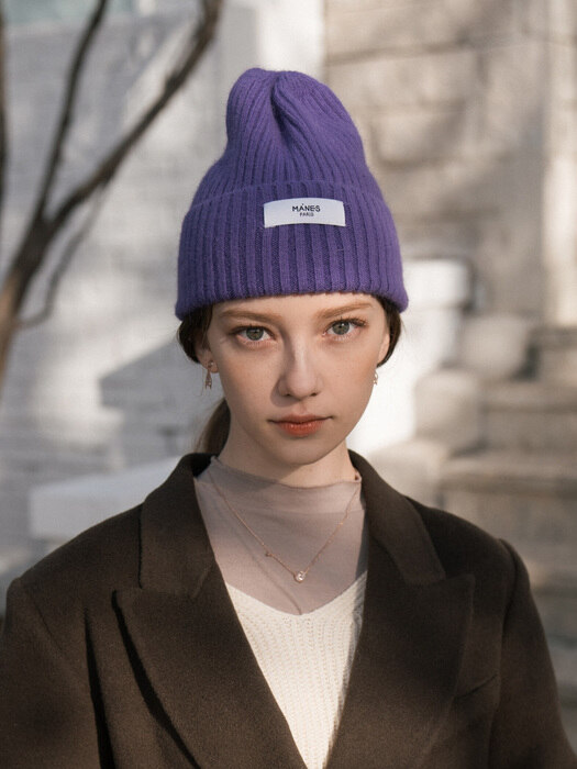 Troyes Angora Beanie (6color)