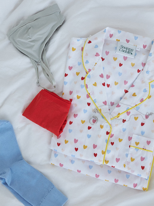 Snapping Heart Pajama Set