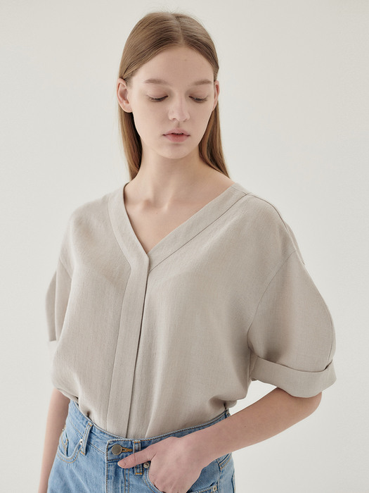 21N summer reversible blouse [BE]