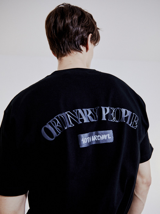 10TH ARCHIVE SIMPLE BLACK LOGO T-SHIRTS 