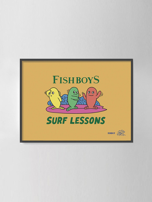 FISH BOYS 인테리어 포스터
