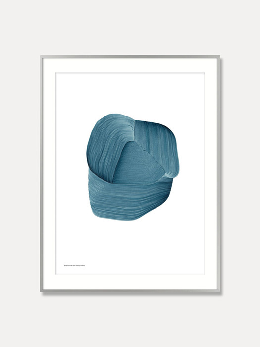 [로낭 부홀렉] Ronan Bouroullec - DRAWING 3,Blue (액자포함) 50 x 67.5 cm