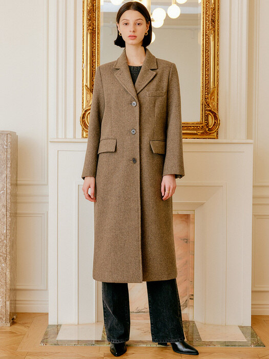 소이 울 싱글 코트 / SOY WOOL SINGLE COAT_3colors