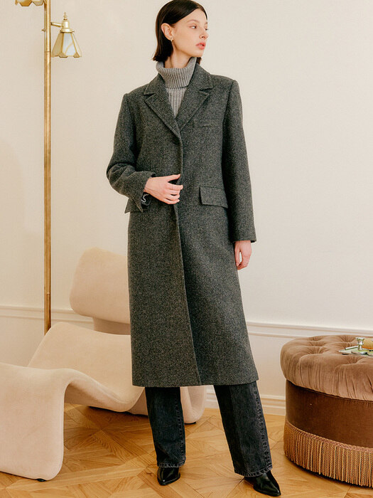 소이 울 싱글 코트 / SOY WOOL SINGLE COAT_3colors