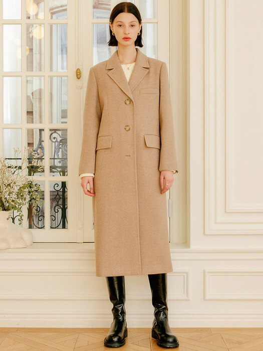 소이 울 싱글 코트 / SOY WOOL SINGLE COAT_3colors