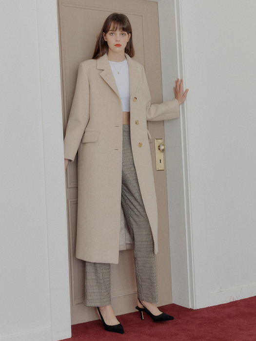 소이 울 싱글 코트 / SOY WOOL SINGLE COAT_3colors