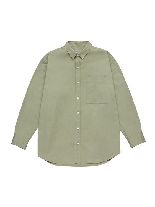 RELAXED SHIRT khaki