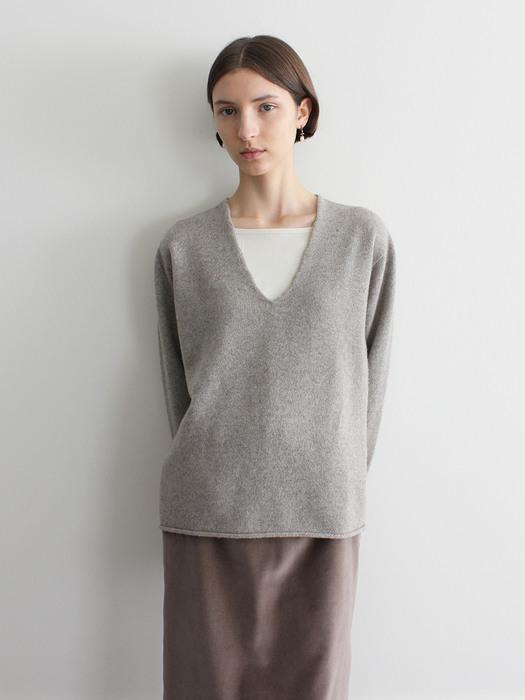 Jane Cashmere Knit (greige)