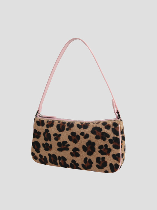 Leopard Calf-Leather Shoulder Bag