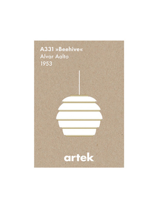 ARTEK Icon A331 Beehive Poster