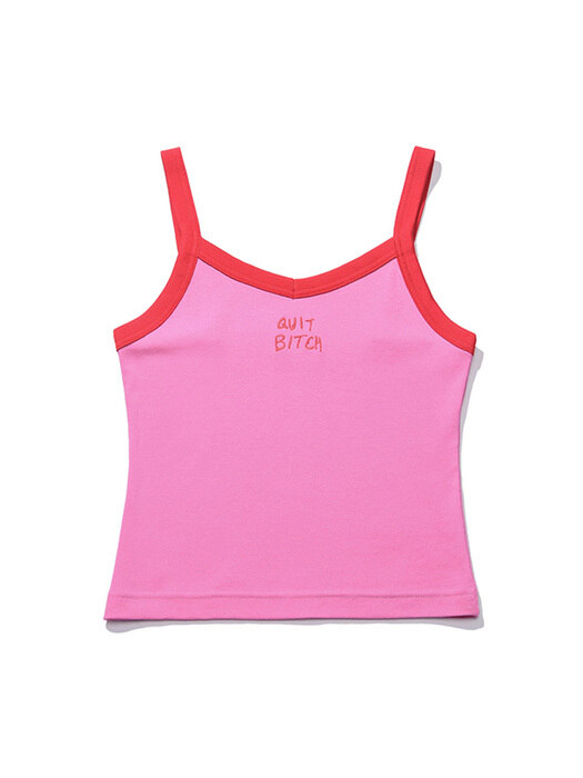 lotsyou_Quit Bitch Sleeveless Top Pink