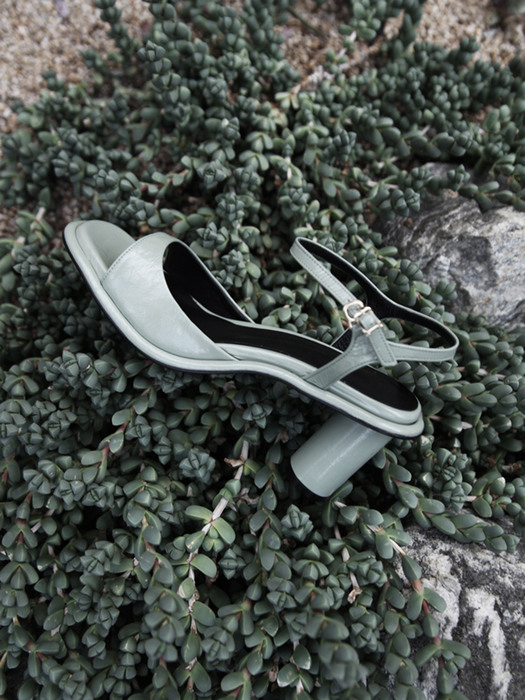 Jenny Sandals Leather Mint Grey