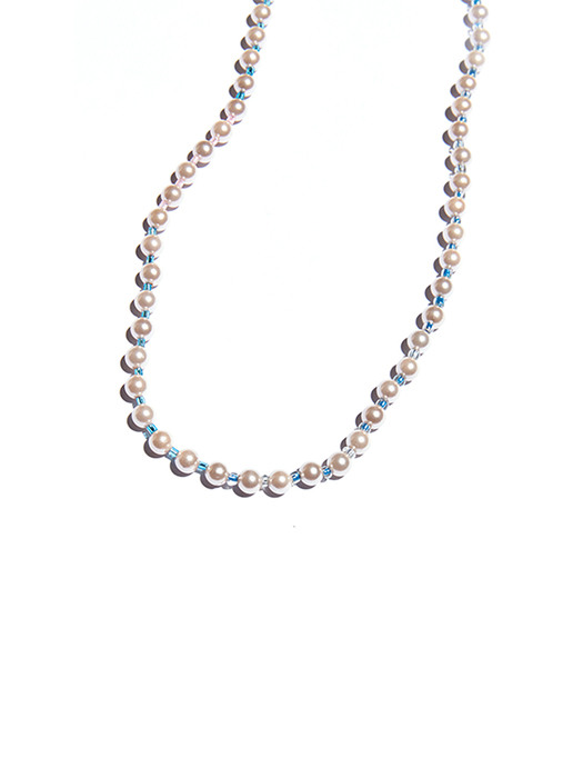 TRIPLE BEADS PEARL NECKLACE #63