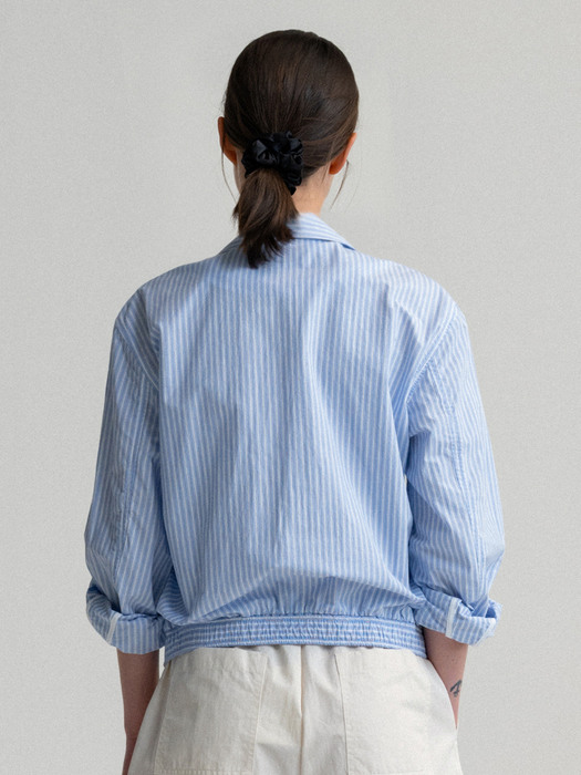 Marche summer blouson (Light blue)