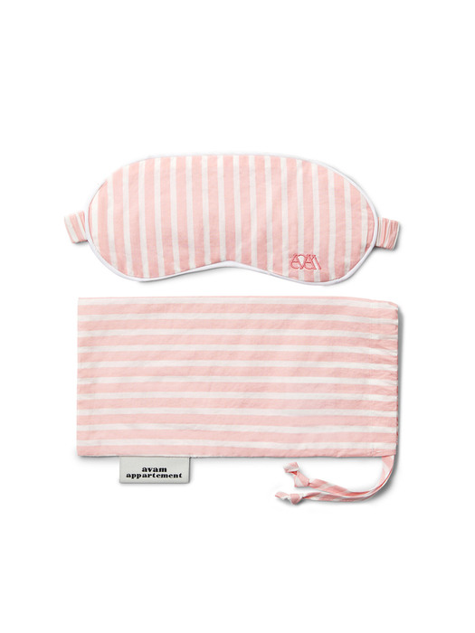 Stripe Sleep Mask_Pink