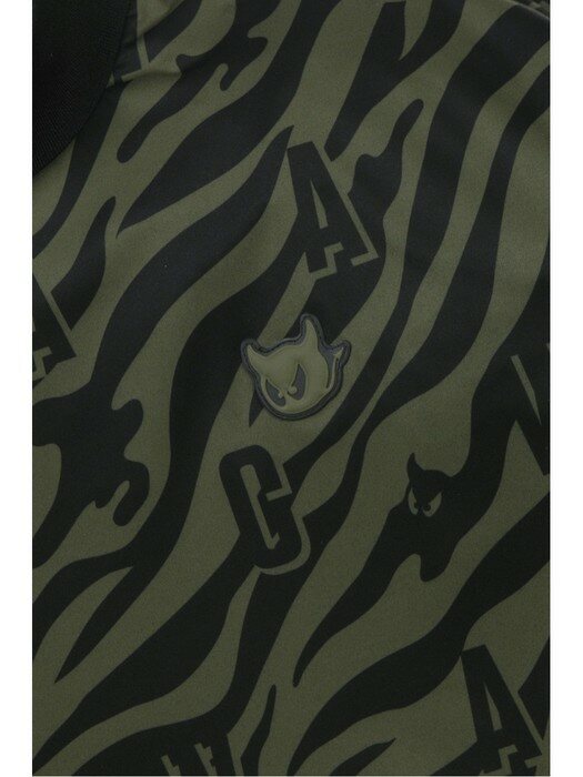 남성 지브라 패턴 티셔츠형 방풍 점퍼_WMUAA21601KHX_1