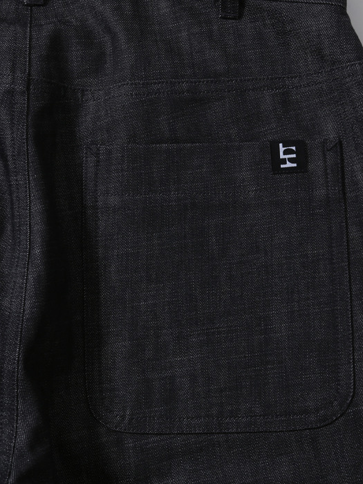 DEPOT DENIM PANTS RAW BLACK