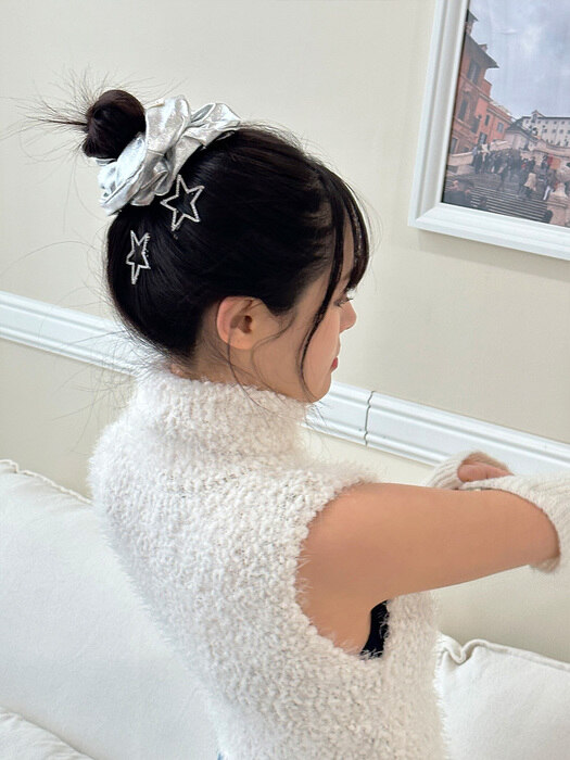 TGH030 Glitter star hairpin