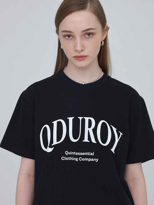 Arc QDUROY T-Shirt - Black