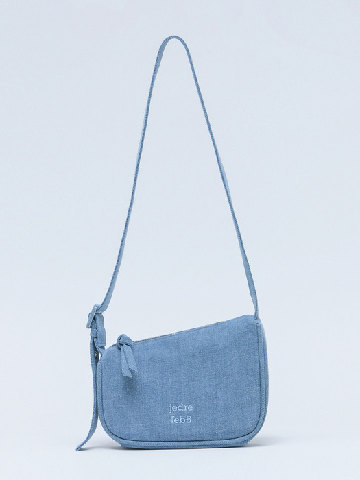 Slant shoulder bag_blue