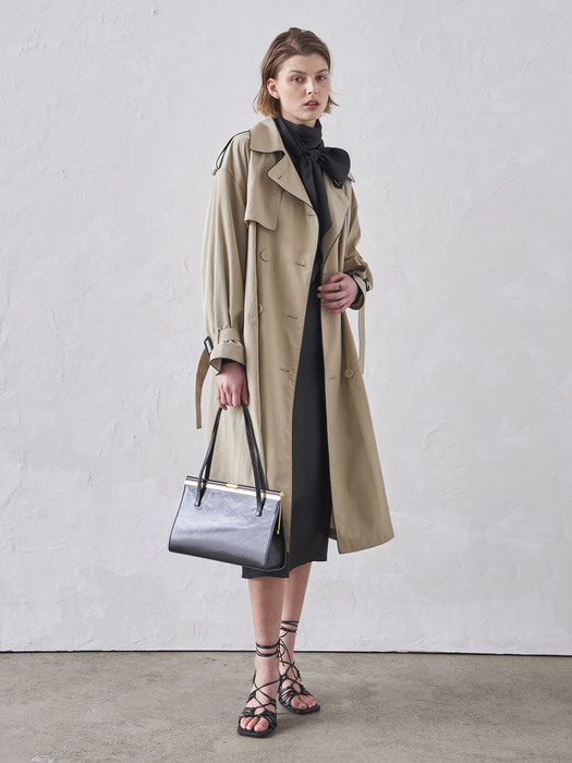 PIPING MAX TRENCH COAT_BEIGE