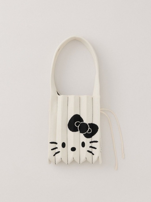 Lucky Pleats Knit S Hello Kitty Vanilla
