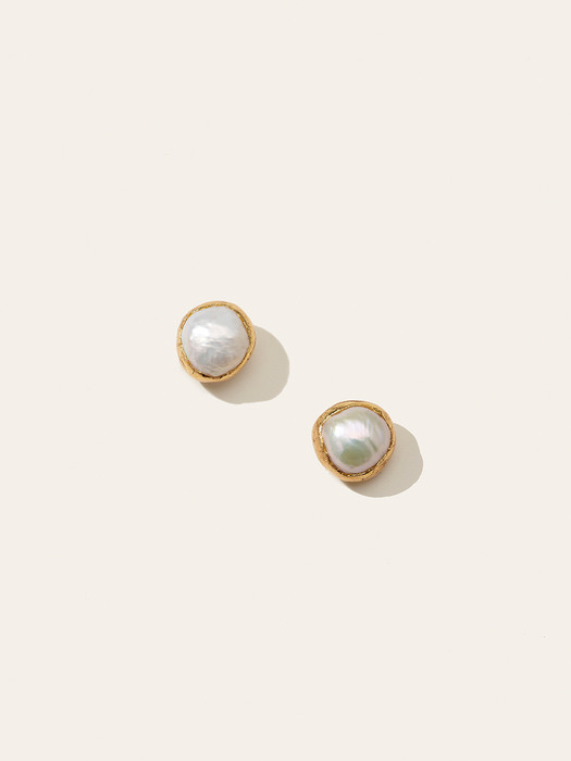 Handmade Baroque Pearl Earrings