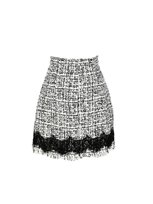 23SS Tweed A-Line Skirt