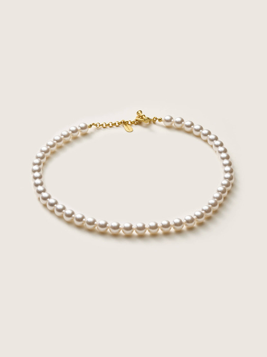 CLASSIC PEARL NECKLACE 8mm