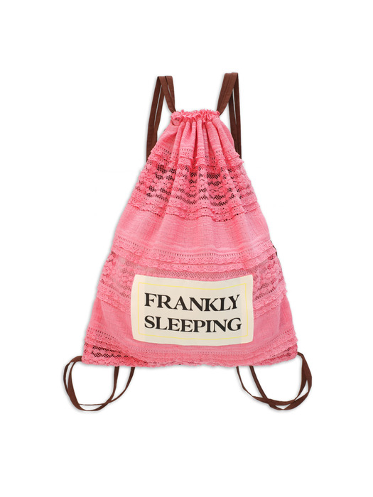 Frankly Sleeping String Bag, Pink