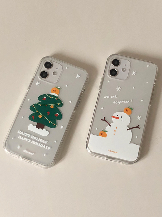 Happy holiday case  (Jelly/Jell hard)