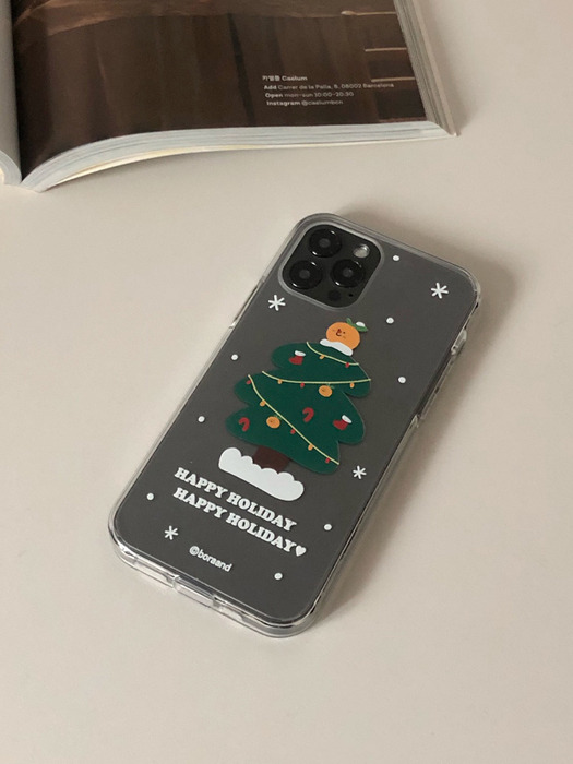 Happy holiday case  (Jelly/Jell hard)