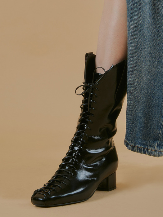 Low boots / 로우 부츠 (black)