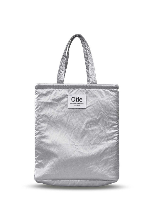Micro tote bag [Silver]