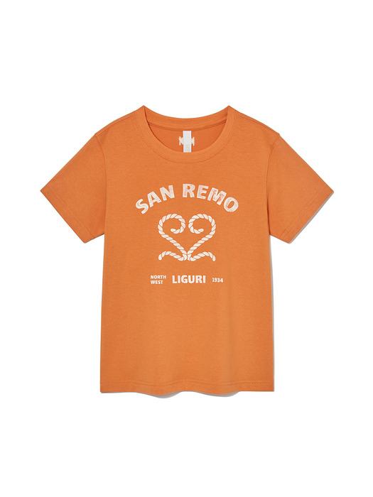 Sanremo T-Shirt Burnt Orange