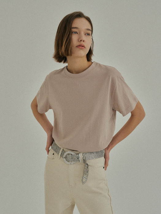 [2PACK] Essential Short Sleeve Layered Top Set
