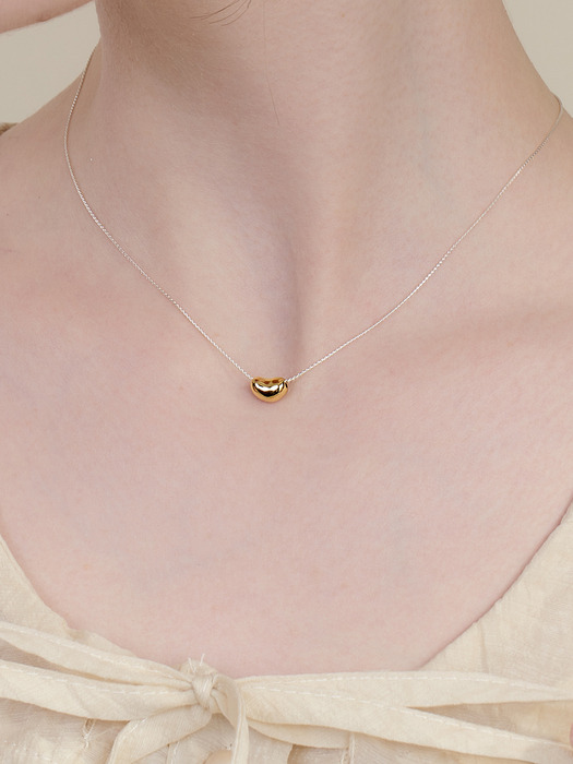 [sv925] kidney bean necklace